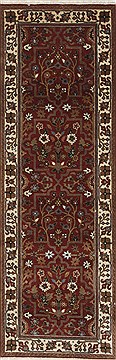 Semnan Beige Runner Hand Knotted 2'0" X 6'0"  Area Rug 250-26022