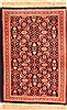 Tabriz Red Hand Knotted 18 X 24  Area Rug 253-26025 Thumb 0