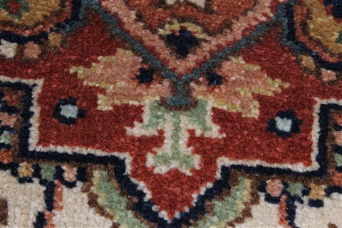 Serapi White Runner Hand Knotted 21 X 62 Area Rug 250-26026 Image 7