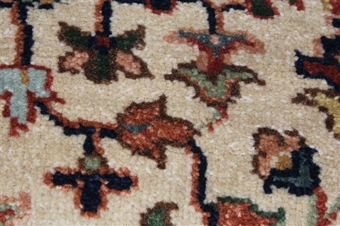 Serapi White Runner Hand Knotted 21 X 62 Area Rug 250-26026 Image 8