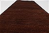 Gabbeh Brown Runner Hand Knotted 26 X 511  Area Rug 250-26029 Thumb 8