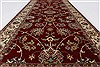 Isfahan Red Runner Hand Knotted 26 X 61 Area Rug 250-26030 Thumb 1