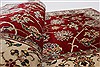 Isfahan Red Runner Hand Knotted 26 X 61 Area Rug 250-26030 Thumb 9
