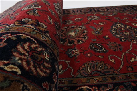 Tabriz Red Runner Hand Knotted 27 X 59 Area Rug 250-26031 Image 10