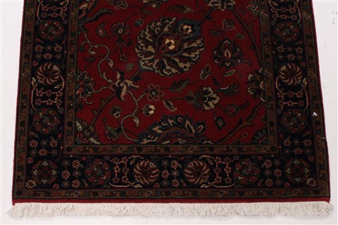 Tabriz Red Runner Hand Knotted 27 X 59 Area Rug 250-26031 Image 4