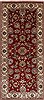 Isfahan Red Runner Hand Knotted 27 X 58  Area Rug 250-26033 Thumb 0