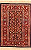 Tabriz Red Square Hand Knotted 17 X 22  Area Rug 253-26035 Thumb 0