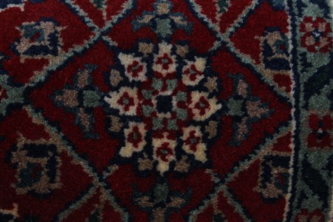 Herati Beige Runner Hand Knotted 28 X 61 Area Rug 250-26037 Image 8