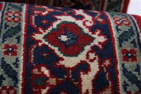 Herati Beige Runner Hand Knotted 28 X 61 Area Rug 250-26037 Image 9