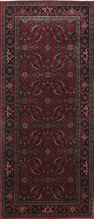 Herati Beige Runner Hand Knotted 28 X 61 Area Rug 250-26037 Image 0