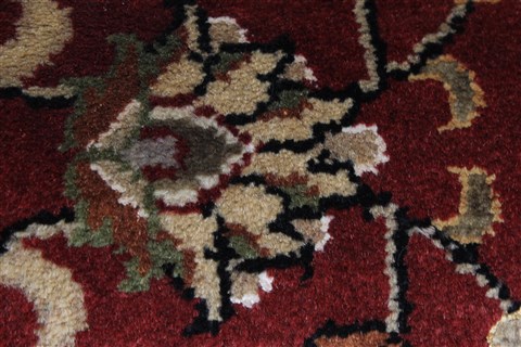 Kashmar Beige Runner Hand Knotted 28 X 62 Area Rug 250-26039 Image 9