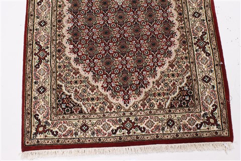 Mahi Brown Hand Knotted 28 X 61 Area Rug 250-26041 Image 3