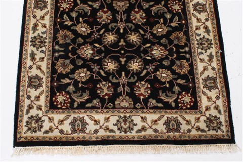 Kashmar Beige Runner Hand Knotted 28 X 61 Area Rug 250-26043 Image 5