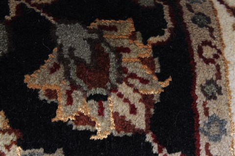 Kashmar Beige Runner Hand Knotted 28 X 61 Area Rug 250-26043 Image 9