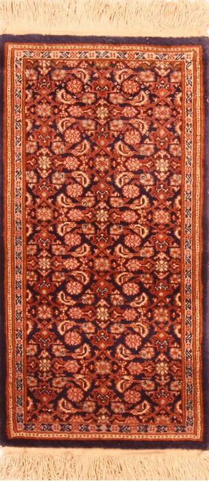 Tabriz Red Hand Knotted 17 X 210  Area Rug 253-26046 Image 0