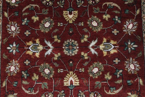 Kashmar Beige Runner Hand Knotted 28 X 61 Area Rug 250-26050 Image 4