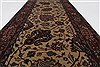 Tabriz Beige Runner Hand Knotted 26 X 61  Area Rug 250-26054 Thumb 2
