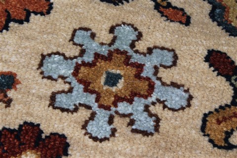 Serapi Beige Runner Hand Knotted 26 X 510 Area Rug 250-26056 Image 7