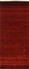 Modern Red Runner Hand Knotted 26 X 510  Area Rug 250-26059 Thumb 0