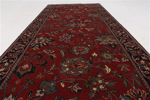 Kashmar Beige Runner Hand Knotted 27 X 61 Area Rug 250-26062 Image 1