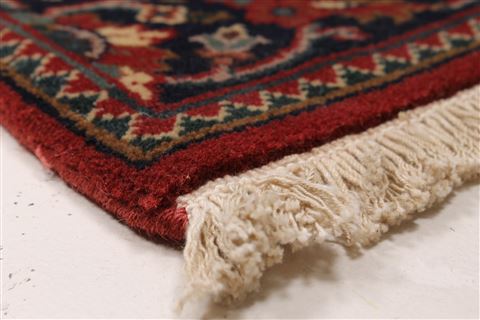 Kashmar Beige Runner Hand Knotted 27 X 61 Area Rug 250-26062 Image 5