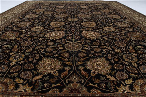 Tabriz Beige Hand Knotted 89 X 123 Area Rug 250-26069 Image 1