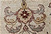 Chobi Beige Hand Knotted 90 X 119 Area Rug 250-26070 Thumb 7