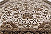Kashan Beige Hand Knotted 90 X 120  Area Rug 250-26071 Thumb 11
