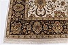 Kashan Beige Hand Knotted 90 X 120  Area Rug 250-26071 Thumb 3