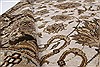 Kashan Beige Hand Knotted 90 X 120  Area Rug 250-26071 Thumb 9