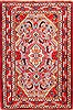 Hamedan Red Hand Knotted 20 X 31  Area Rug 253-26073 Thumb 0