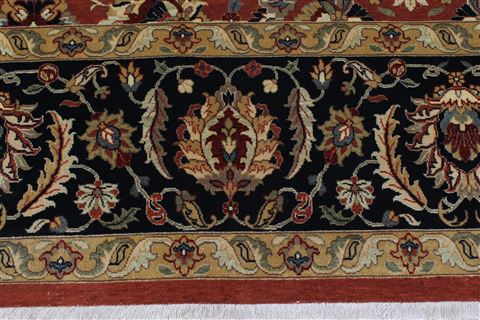 Pishavar Beige Hand Knotted 91 X 122 Area Rug 250-26074 Image 4