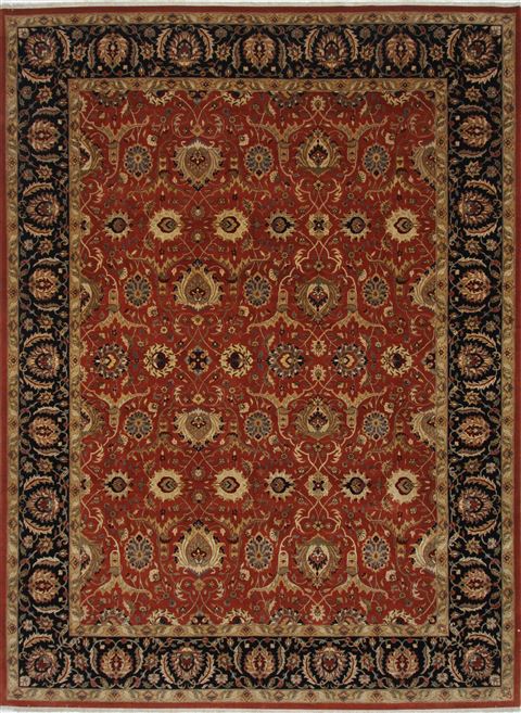 Pishavar Beige Hand Knotted 91 X 122 Area Rug 250-26074 Image 0