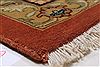Pishavar Beige Hand Knotted 91 X 122 Area Rug 250-26074 Thumb 7