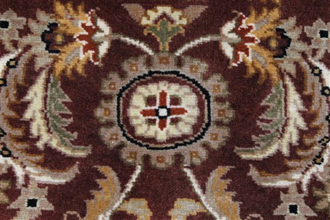 Tabriz Beige Hand Knotted 90 X 1110 Area Rug 250-26075 Image 7