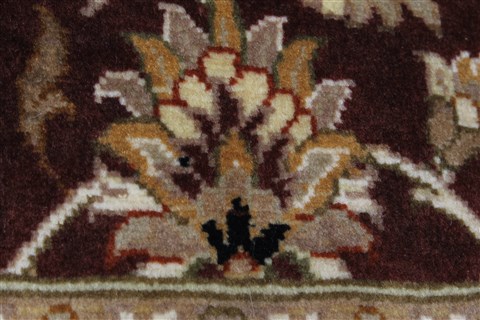 Tabriz Beige Hand Knotted 90 X 1110 Area Rug 250-26075 Image 8