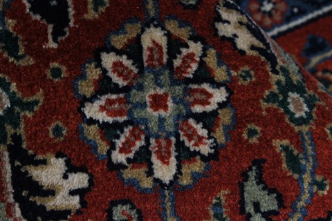 Herati Beige Hand Knotted 90 X 1110 Area Rug 250-26078 Image 7