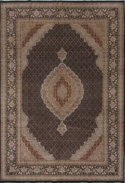Mahi Black Hand Knotted 8'3" X 11'10"  Area Rug 250-26079