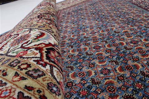 Mahi Blue Hand Knotted 85 X 117 Area Rug 250-26080 Image 11