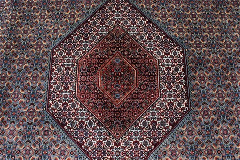 Mahi Blue Hand Knotted 85 X 117 Area Rug 250-26080 Image 4
