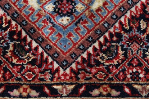 Mahi Blue Hand Knotted 85 X 117 Area Rug 250-26080 Image 7