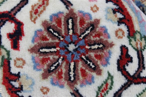 Mahi Blue Hand Knotted 85 X 117 Area Rug 250-26080 Image 8