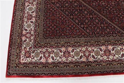 Mahi Beige Hand Knotted 83 X 115 Area Rug 250-26082 Image 5