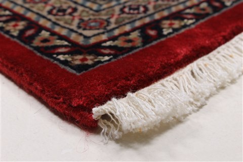 Mahi Beige Hand Knotted 83 X 115 Area Rug 250-26082 Image 6