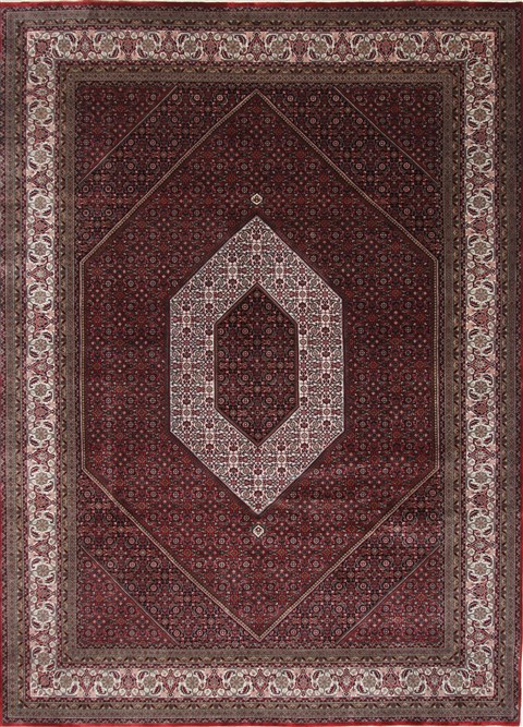 Mahi Beige Hand Knotted 83 X 115 Area Rug 250-26082 Image 0