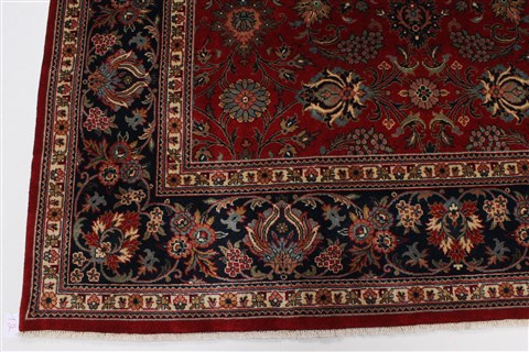 Kashmar Beige Hand Knotted 810 X 1111 Area Rug 250-26083 Image 4