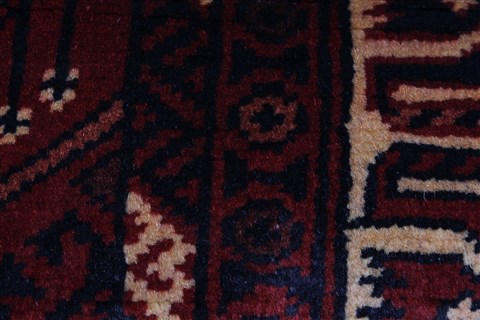 Kunduz Red Runner Hand Knotted 24 X 65 Area Rug 250-26084 Image 7