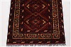 Kunduz Red Runner Hand Knotted 24 X 65 Area Rug 250-26084 Thumb 4