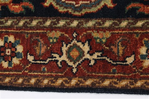 Serapi Blue Runner Hand Knotted 26 X 511 Area Rug 250-26085 Image 2