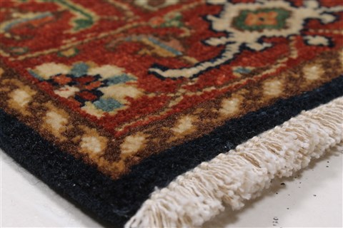 Serapi Blue Runner Hand Knotted 26 X 511 Area Rug 250-26085 Image 5